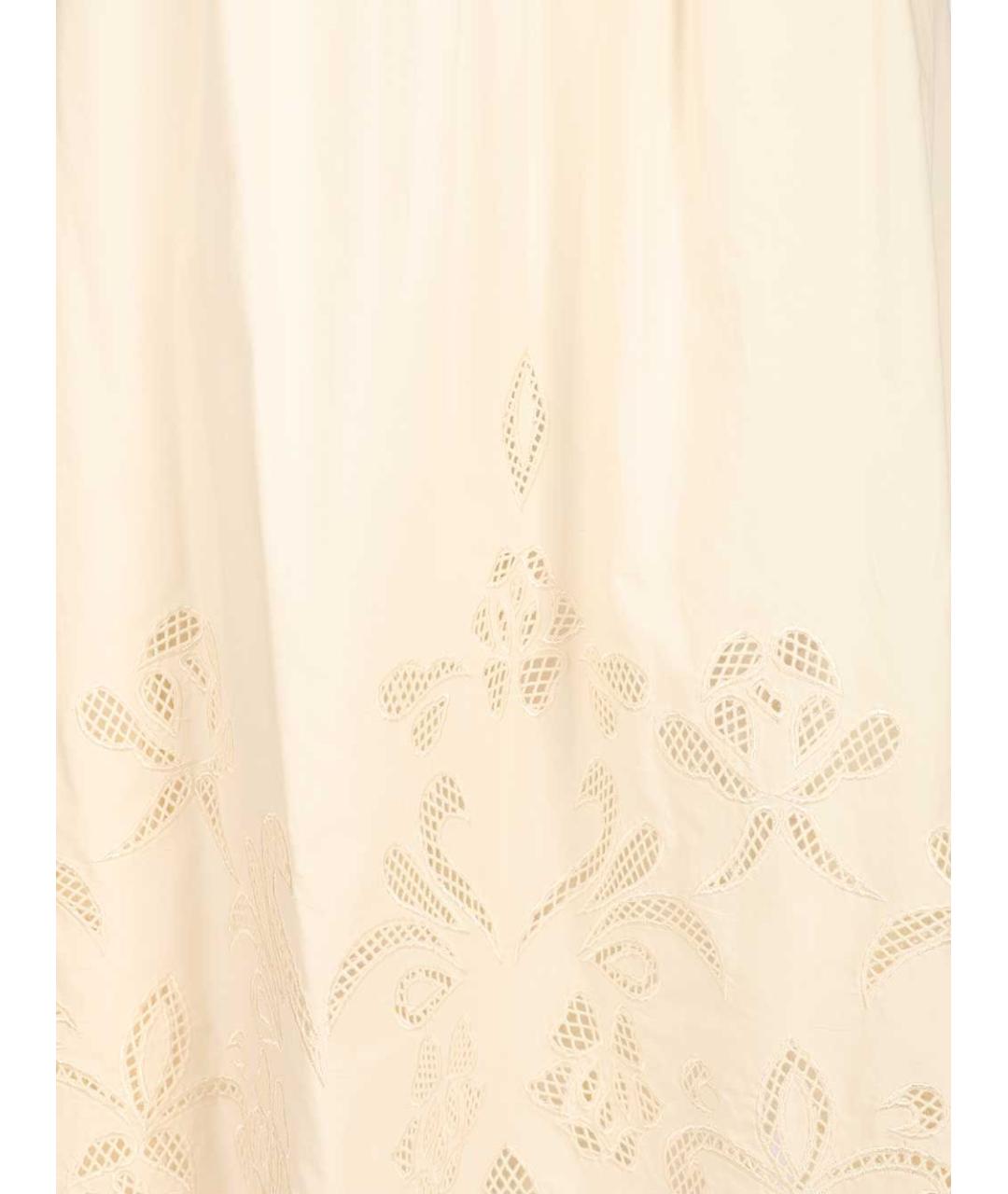 FORTE FORTE Белая юбка миди, фото 4