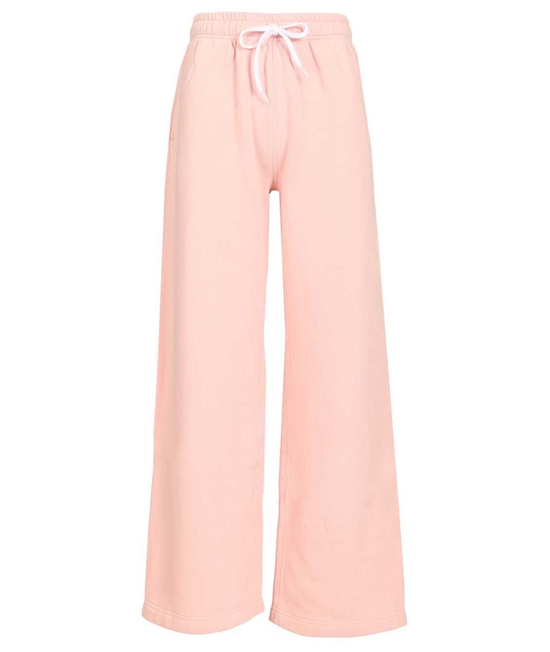 POLO RALPH LAUREN Розовые хлопковые прямые брюки, фото 1