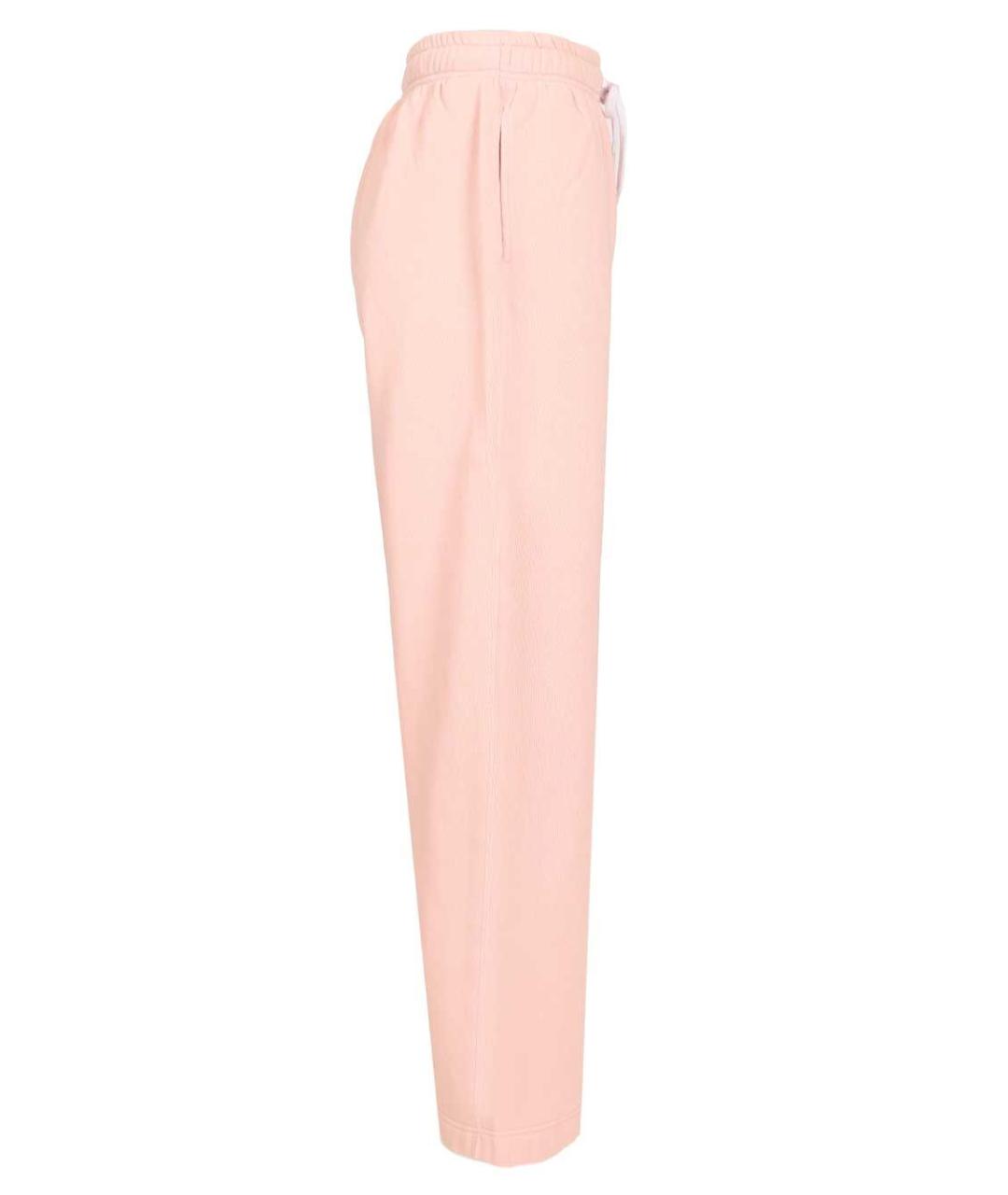 POLO RALPH LAUREN Розовые хлопковые прямые брюки, фото 3