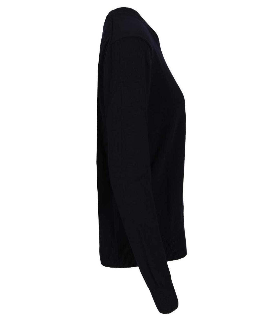 COMME DES GARÇONS PLAY Темно-синий шерстяной джемпер / свитер, фото 3