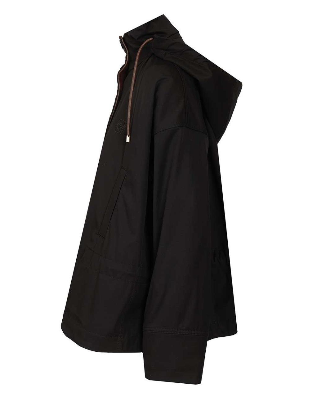 LOEWE Черная полиэстеровая куртка, фото 3