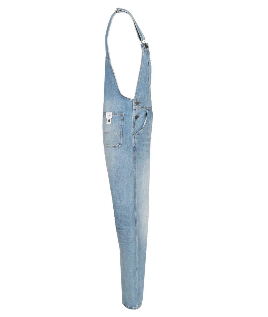 CARHARTT WIP Голубой хлопковый комбинезон, фото 3