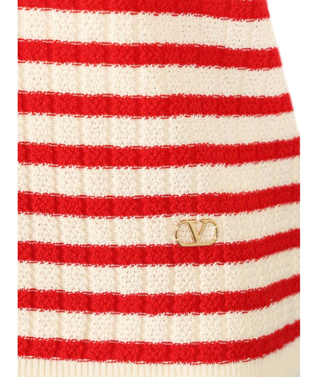 VALENTINO Мульти хлопковая футболка, фото 3