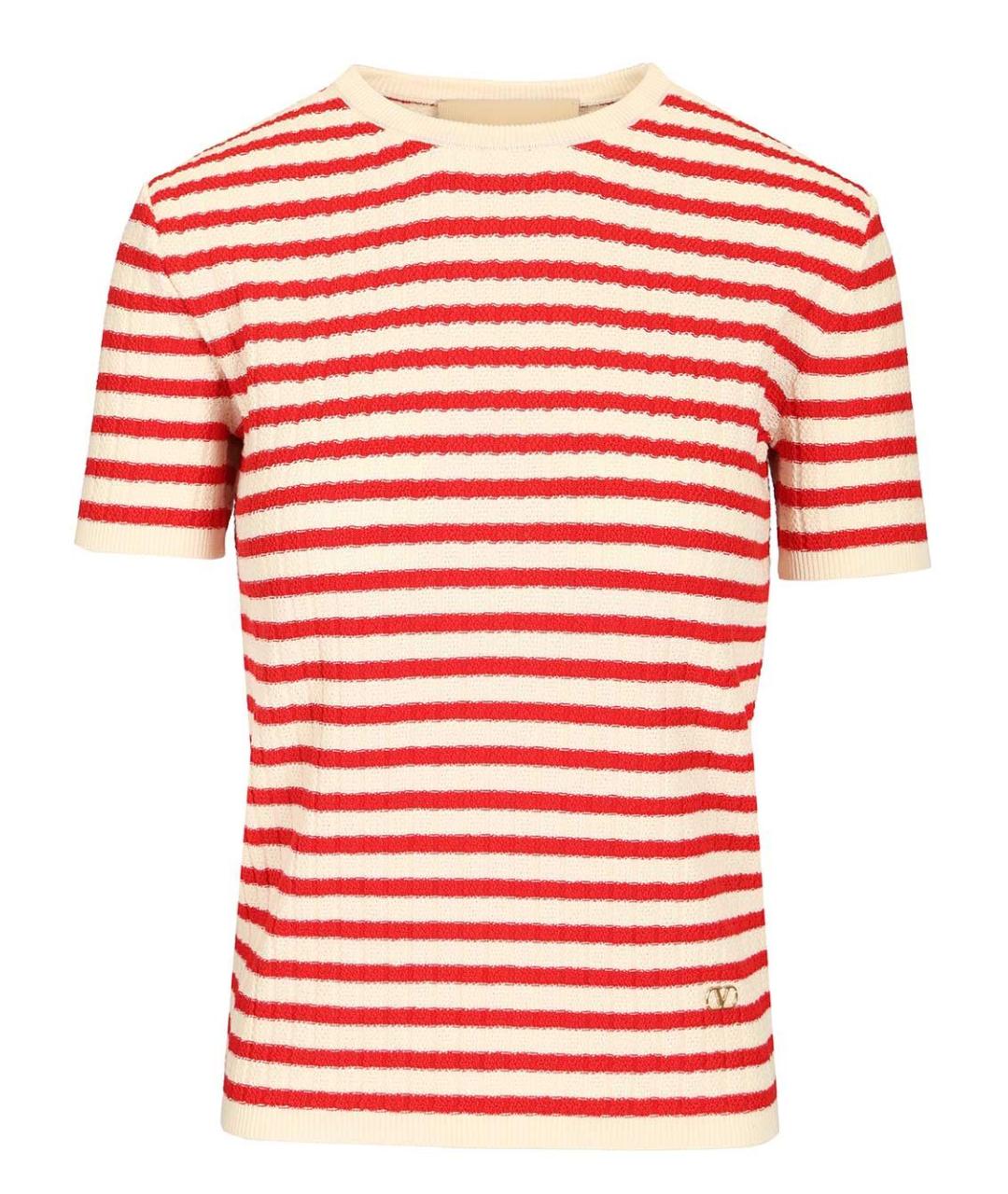 VALENTINO Мульти хлопковая футболка, фото 1