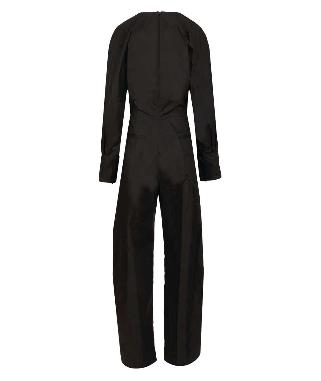 THELATEST Черный хлопковый комбинезон, фото 2