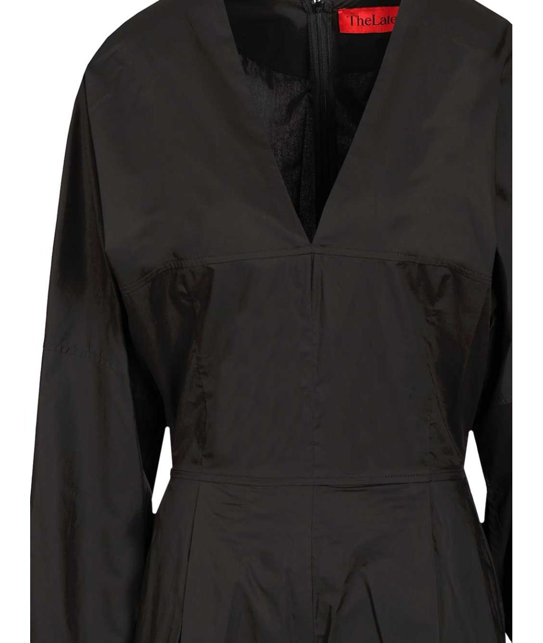 THELATEST Черный хлопковый комбинезон, фото 4