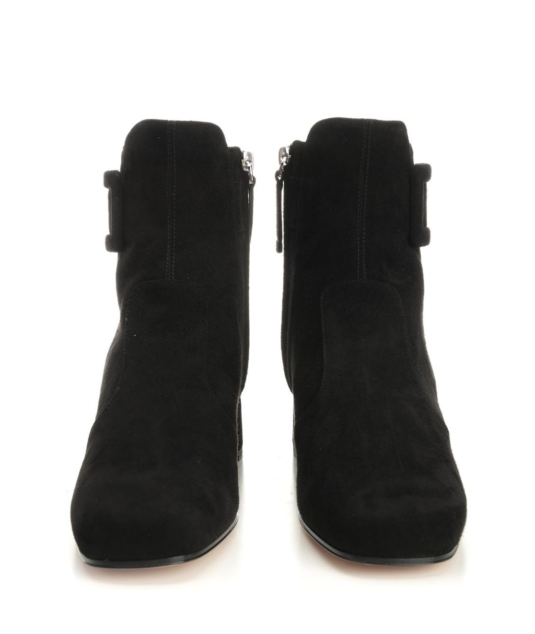 ROGER VIVIER Черные замшевые ботильоны, фото 5
