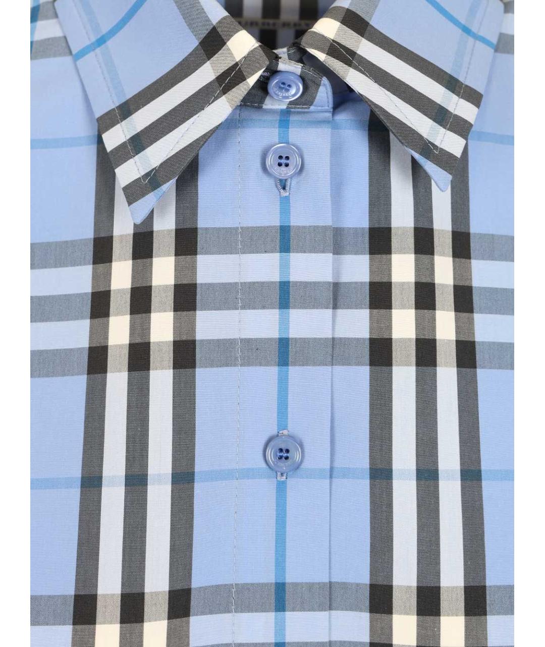 BURBERRY Мульти хлопковая рубашка, фото 4