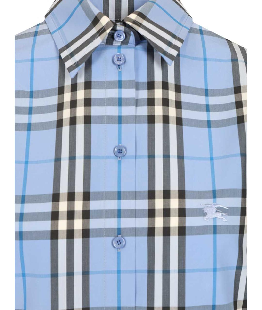 BURBERRY Мульти хлопковая рубашка, фото 3