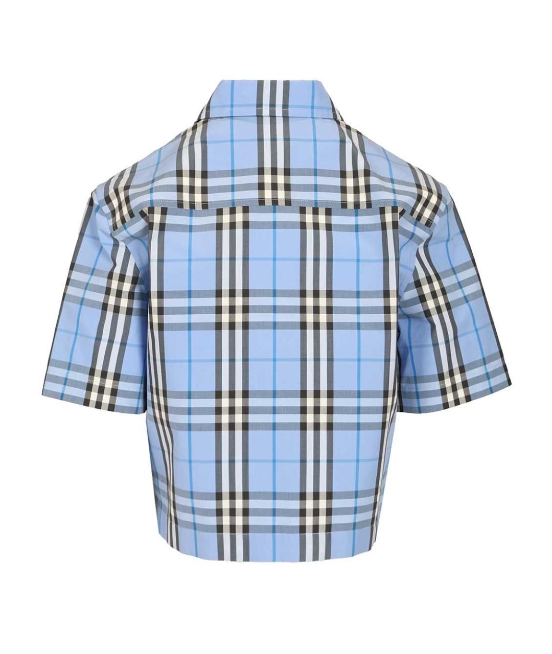 BURBERRY Мульти хлопковая рубашка, фото 2