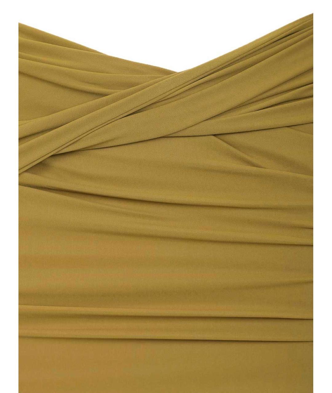 AMAZUIN Зеленая юбка миди, фото 4