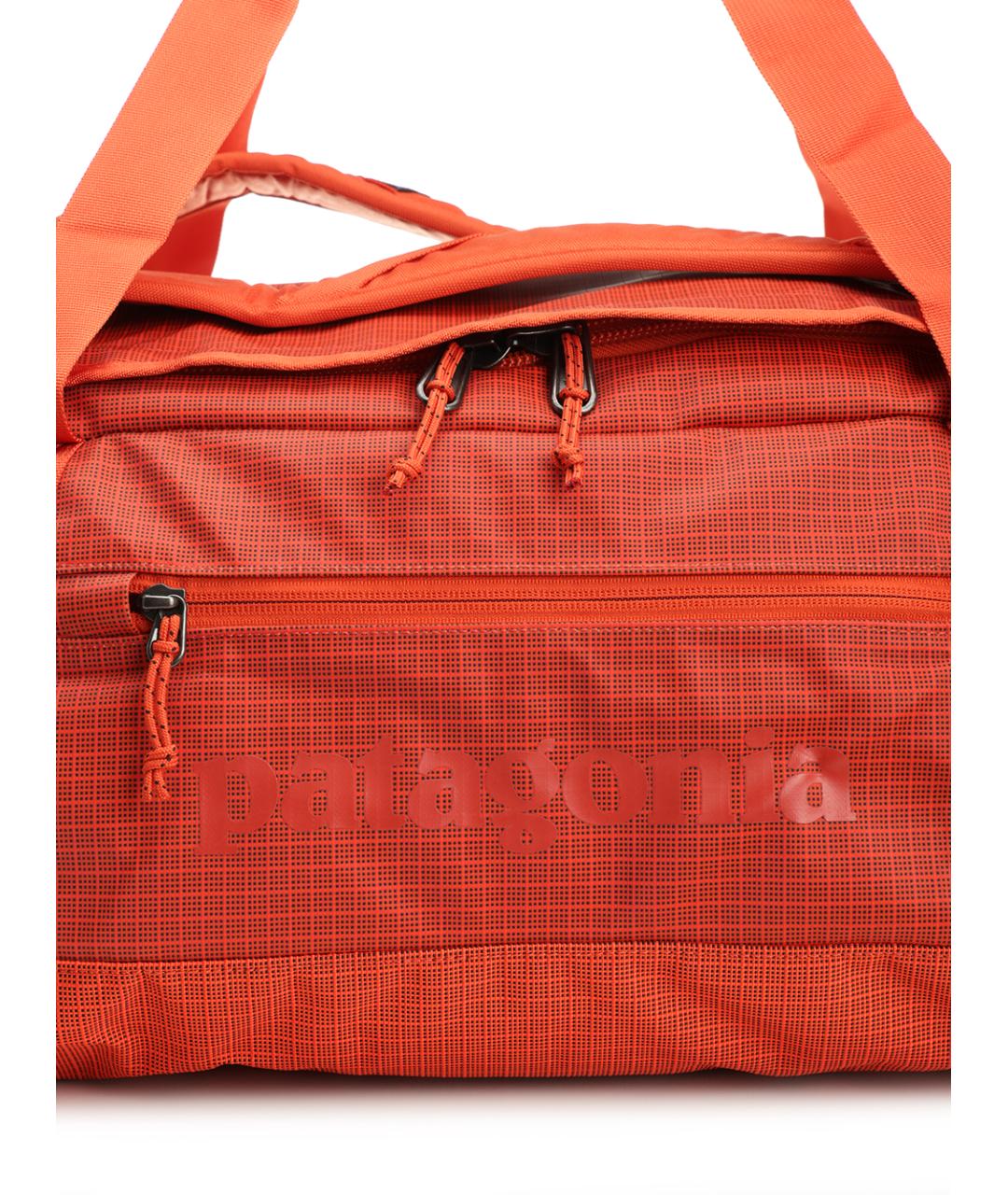 PATAGONIA Оранжевая тканевая дорожная/спортивная сумка, фото 7