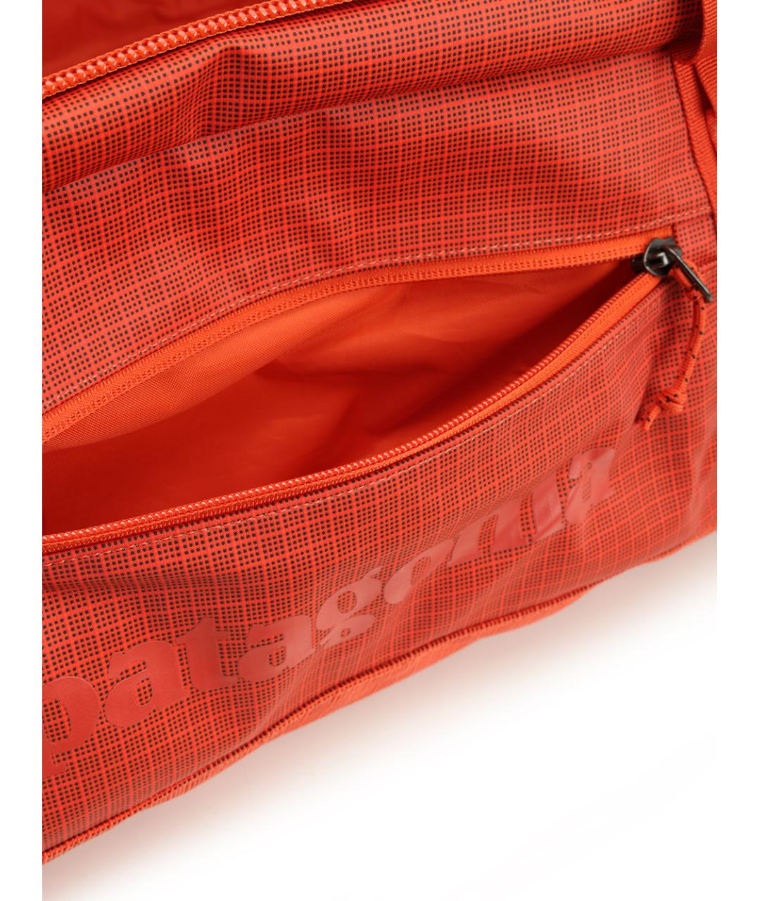 PATAGONIA Оранжевая тканевая дорожная/спортивная сумка, фото 8