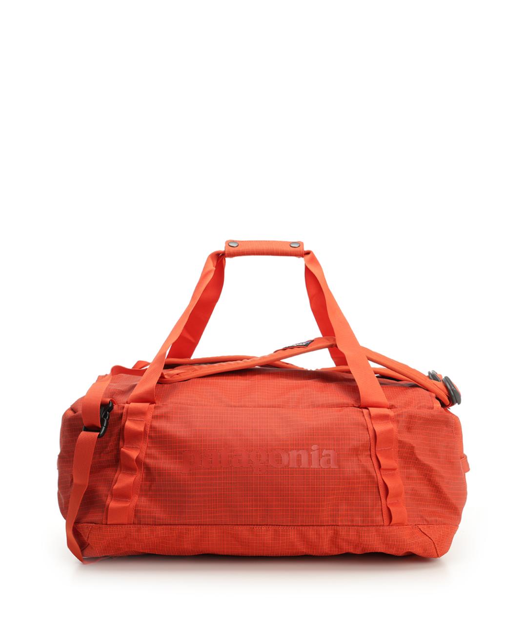 PATAGONIA Оранжевая тканевая дорожная/спортивная сумка, фото 3