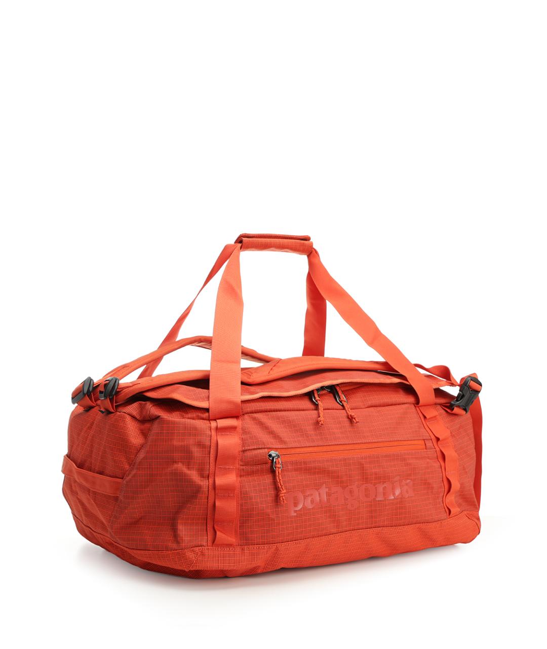 PATAGONIA Оранжевая тканевая дорожная/спортивная сумка, фото 2