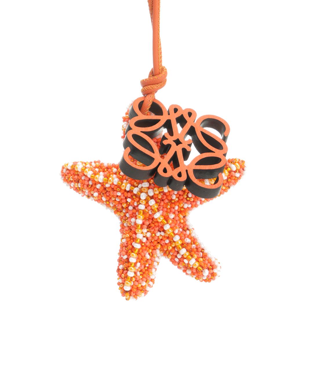 LOEWE Оранжевый брелок, фото 2