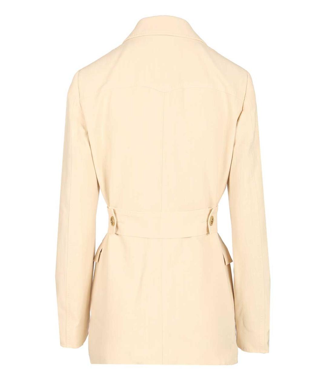 ETRO Бежевый вискозный жакет/пиджак, фото 2