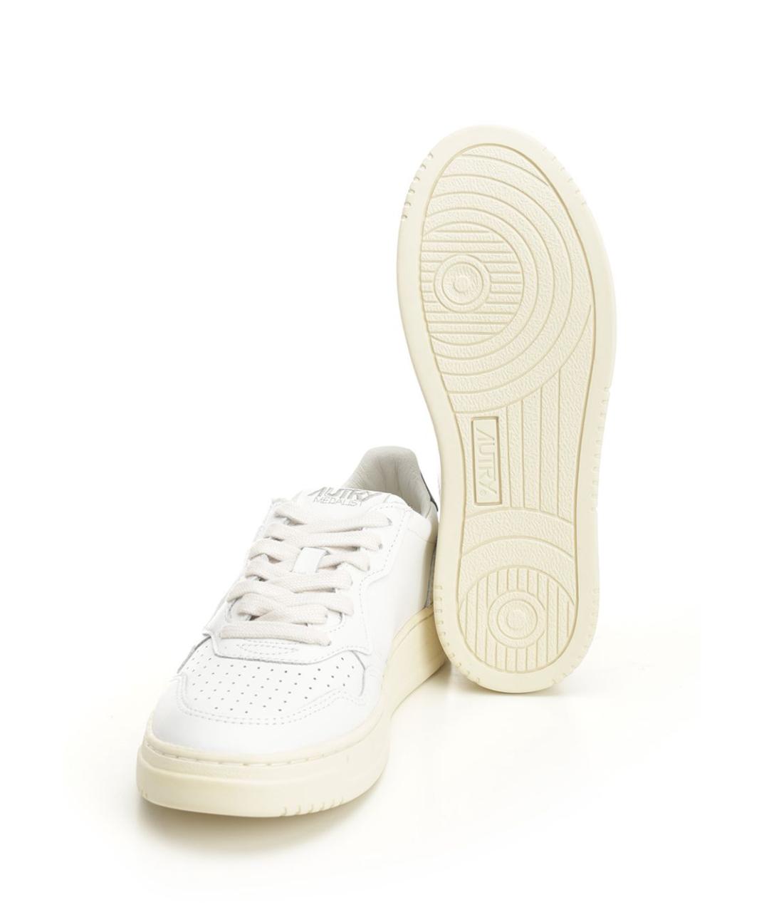 AUTRY Белые кожаные кроссовки, фото 5