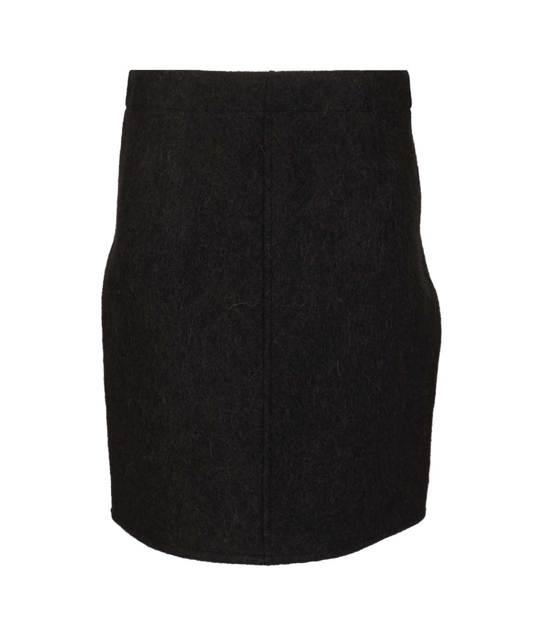 LEMAIRE Черная хлопковая юбка миди, фото 2