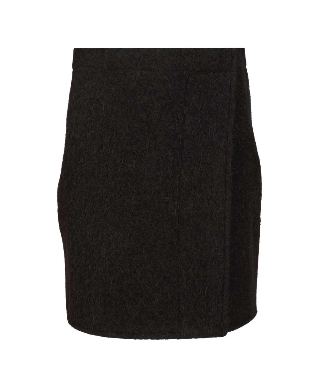 LEMAIRE Черная хлопковая юбка миди, фото 1