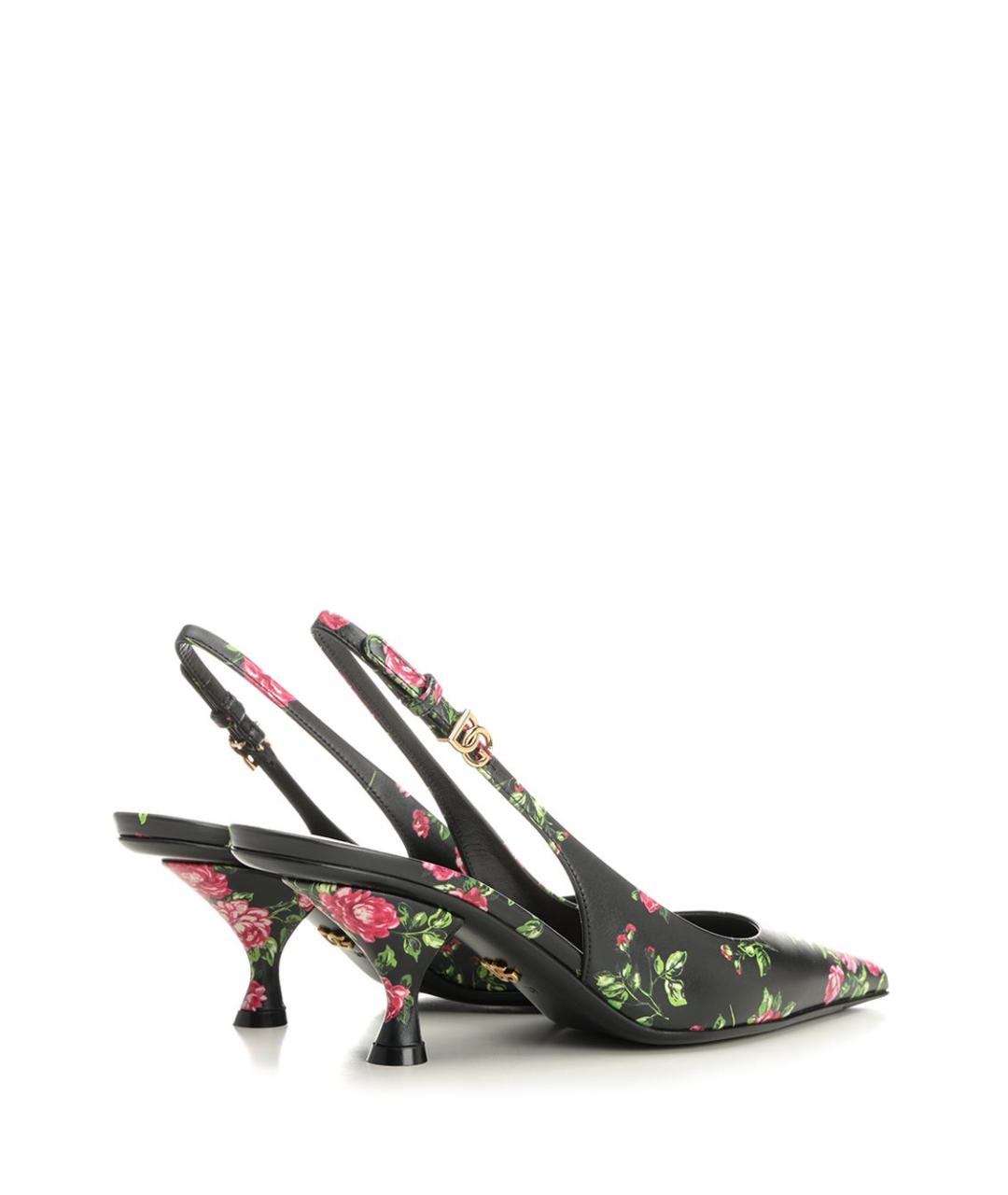 DOLCE&GABBANA Мульти кожаные туфли, фото 3