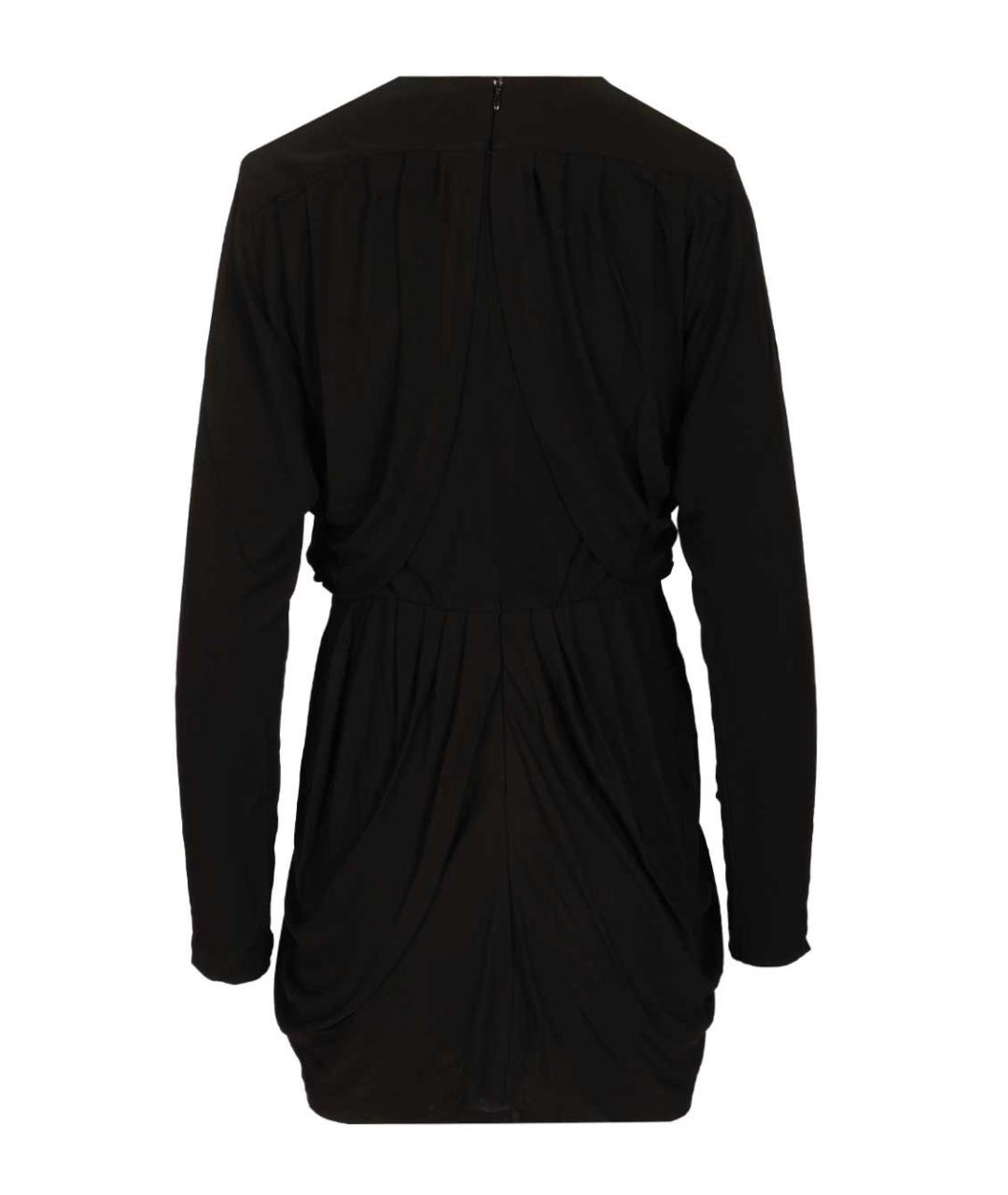 ISABEL MARANT Черное вискозное повседневное платье, фото 2