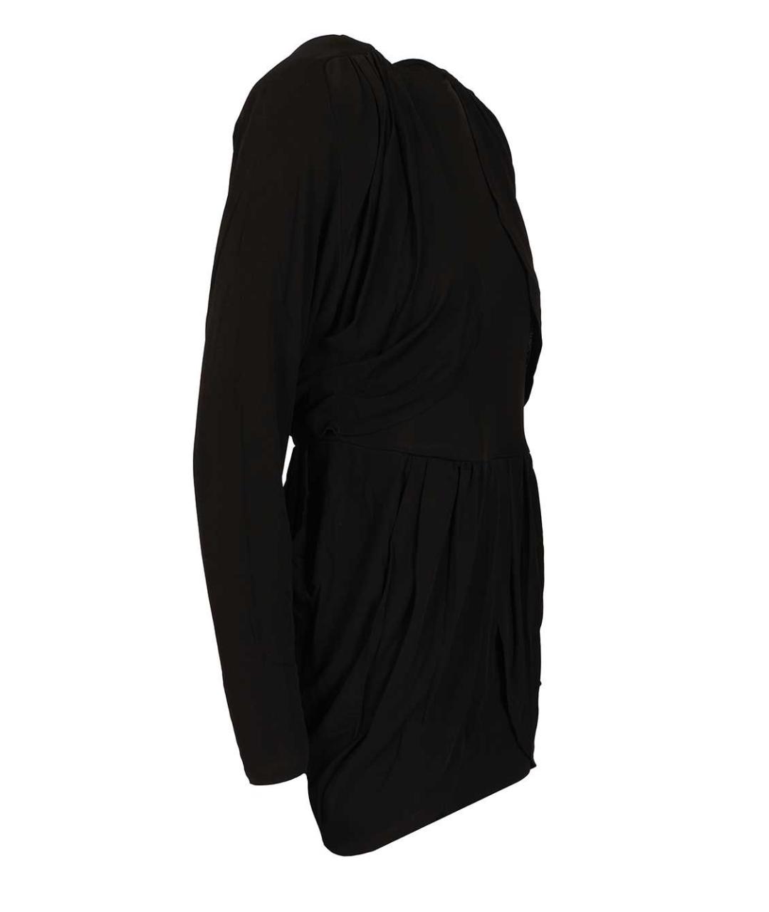 ISABEL MARANT Черное вискозное повседневное платье, фото 3