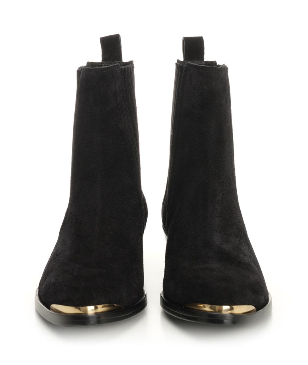 ISABEL MARANT Черные замшевые полусапоги, фото 5