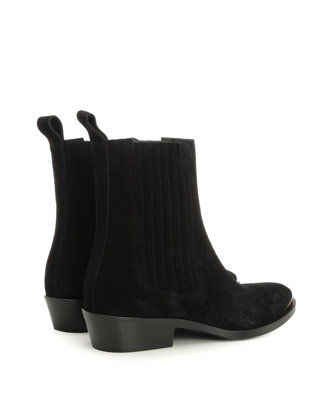 ISABEL MARANT Черные замшевые полусапоги, фото 3