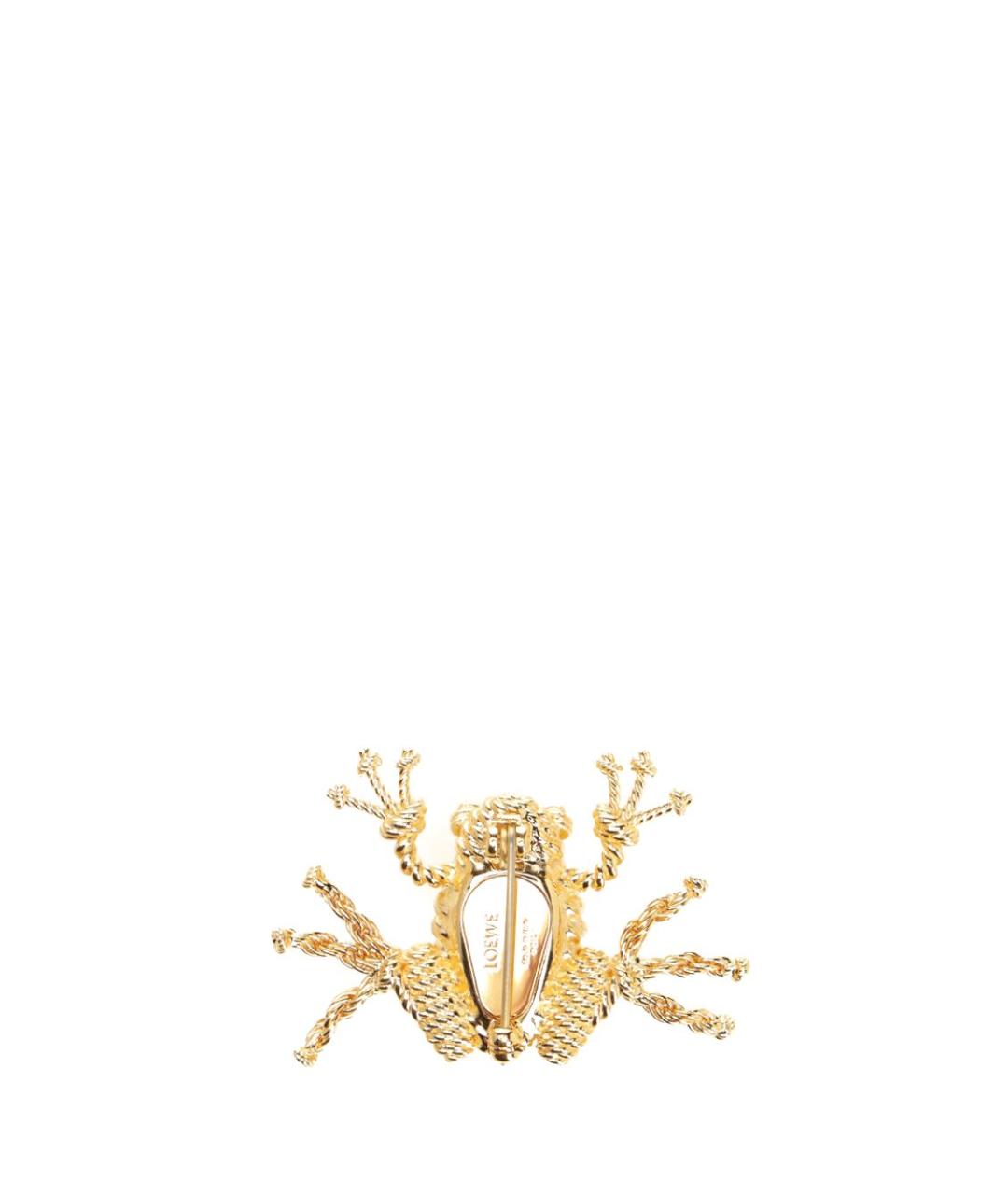 LOEWE Золотая металлическая булавка / брошь, фото 2