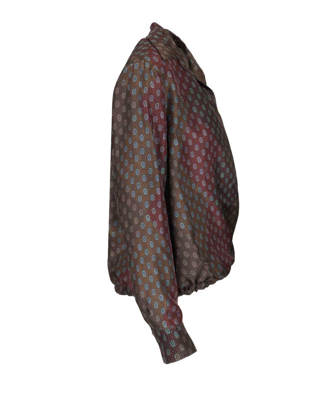 DRIES VAN NOTEN Мульти шелковая рубашка, фото 3