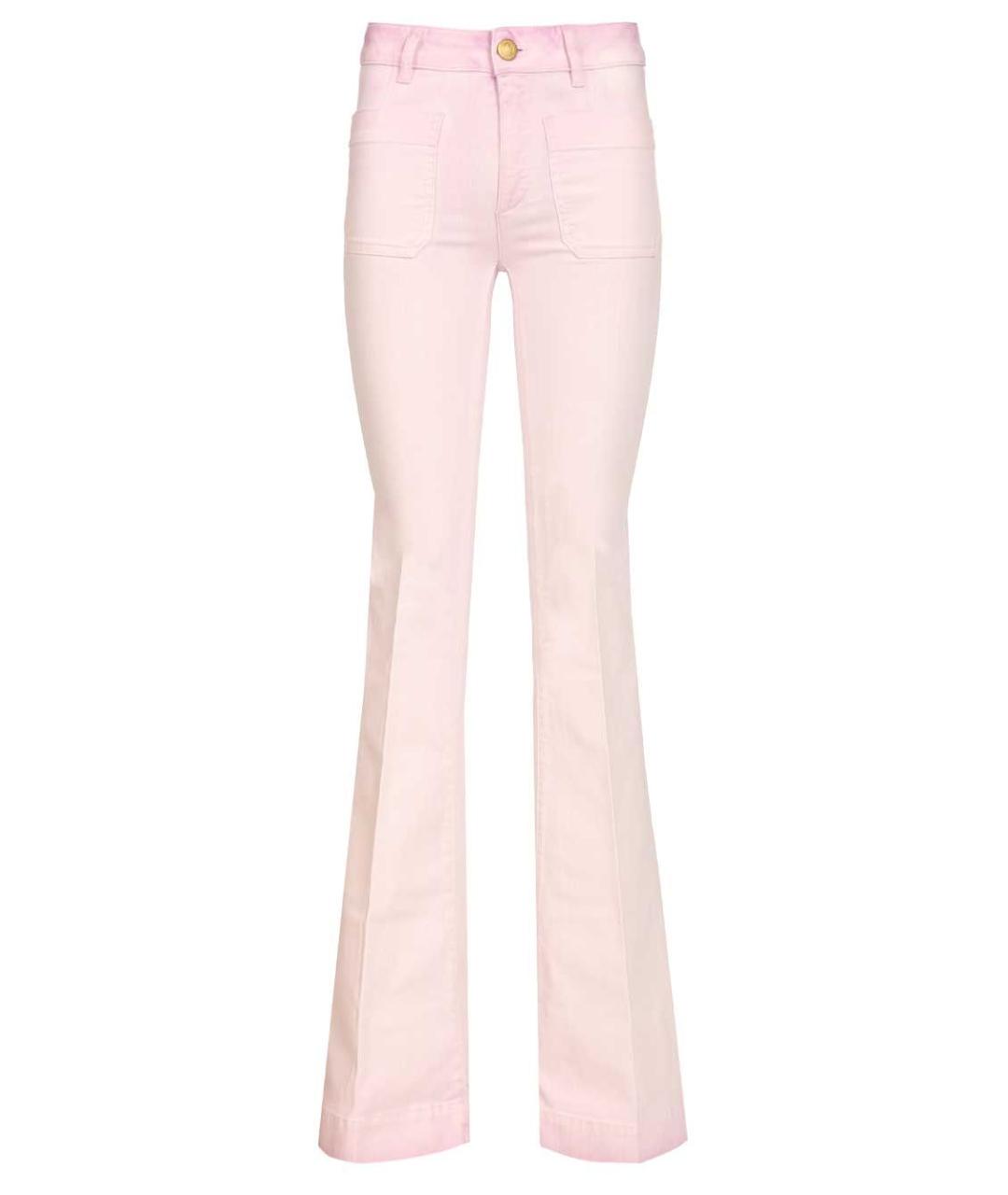SEAFARER Розовые хлопко-эластановые джинсы клеш, фото 1