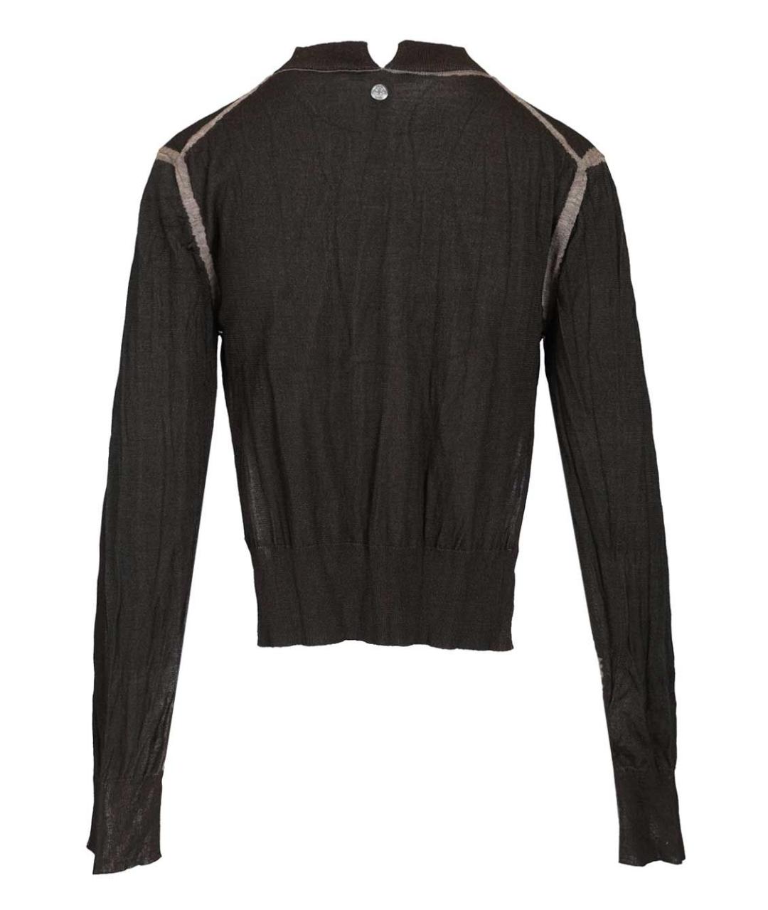 ACNE STUDIOS Коричневый шерстяной джемпер / свитер, фото 2