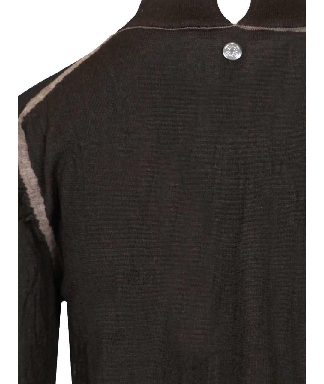 ACNE STUDIOS Коричневый шерстяной джемпер / свитер, фото 5