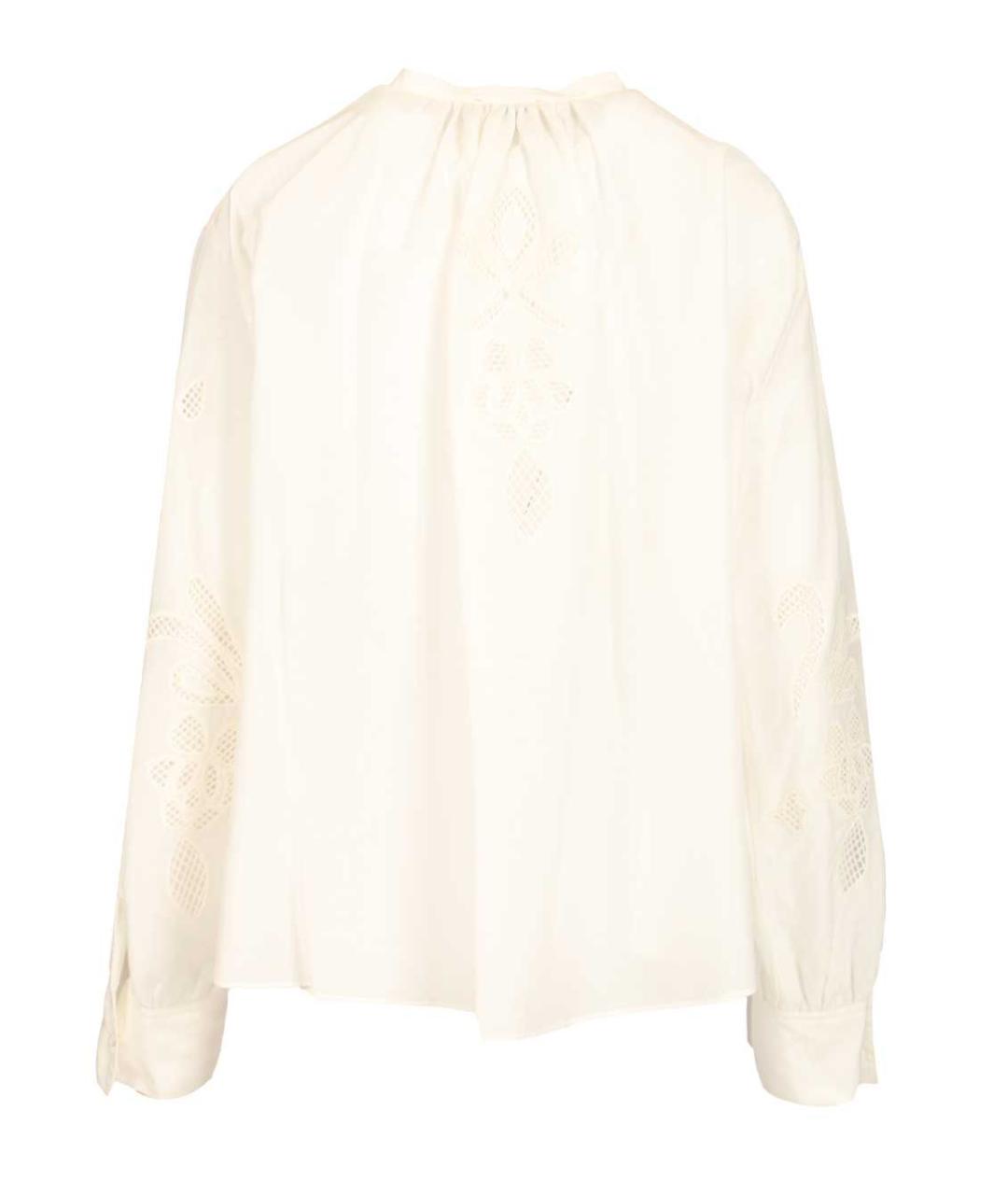 FORTE FORTE Белая хлопковая рубашка, фото 2