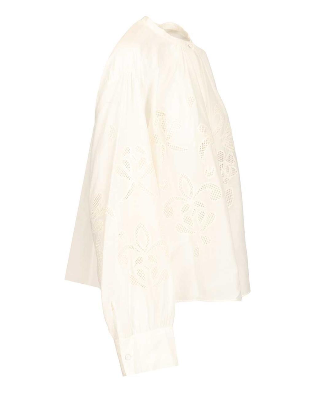 FORTE FORTE Белая хлопковая рубашка, фото 3