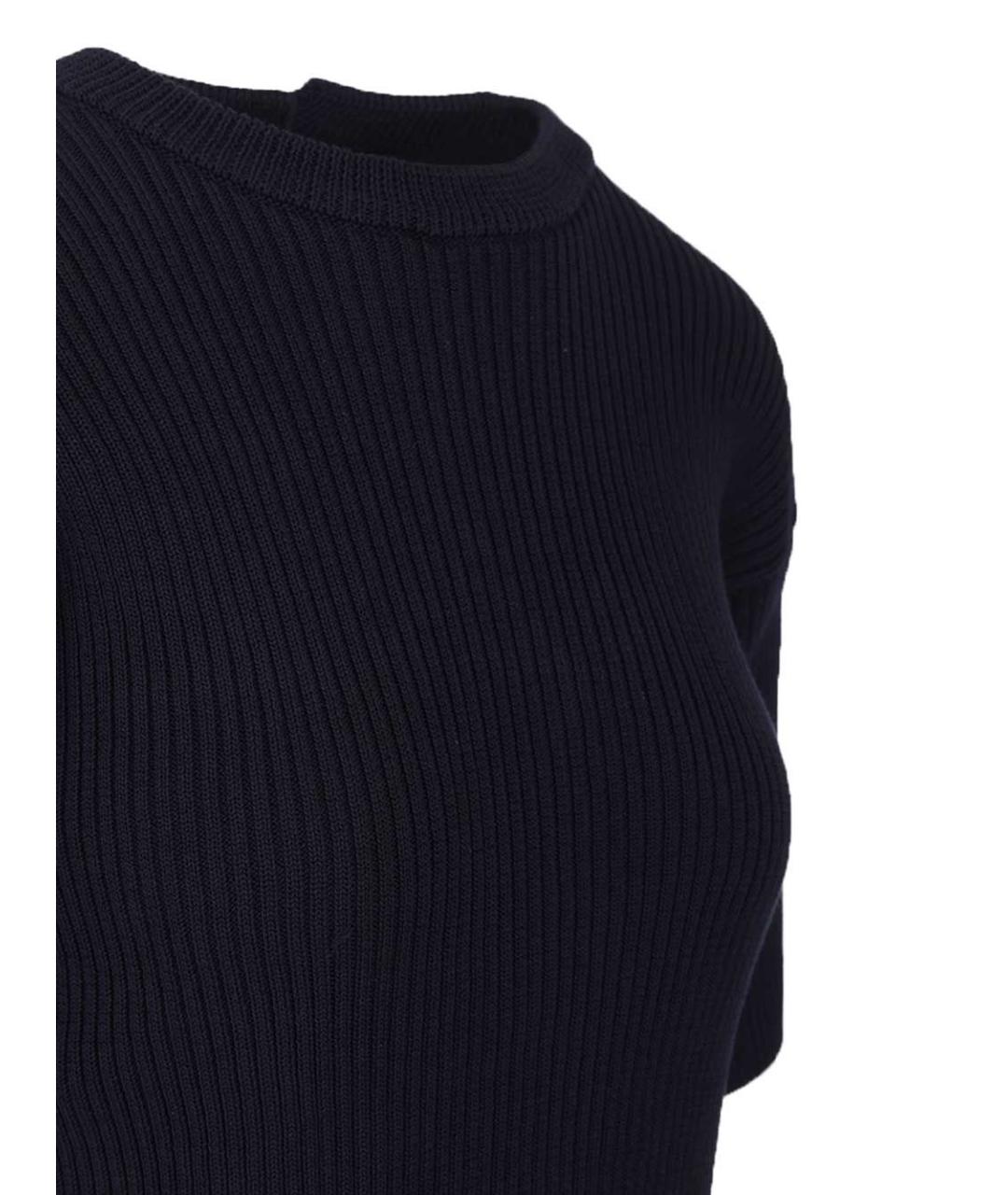 SEAFARER Темно-синий хлопковый джемпер / свитер, фото 4
