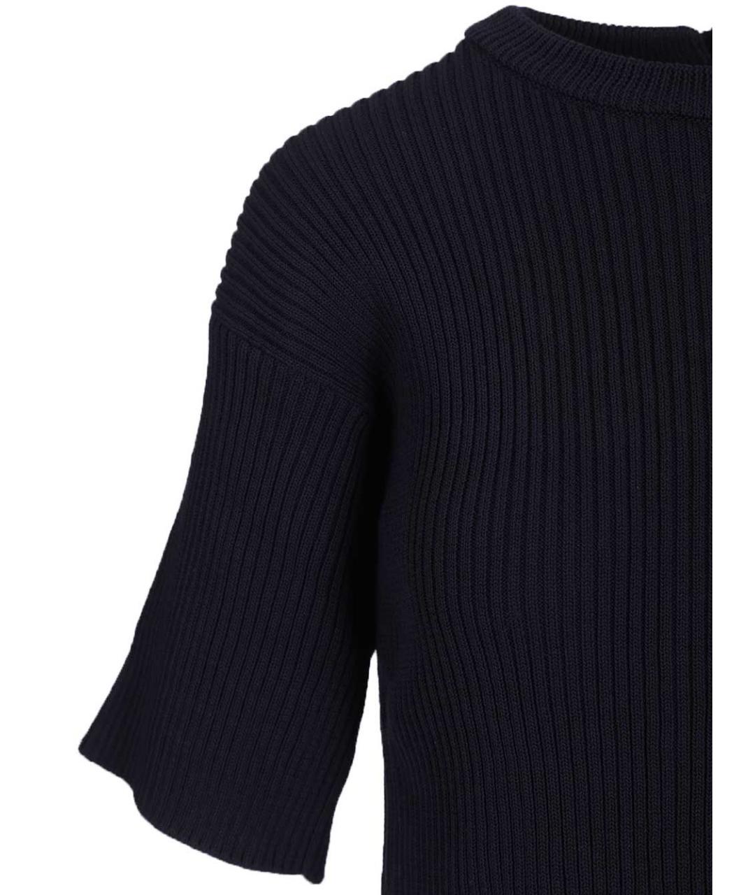 SEAFARER Темно-синий хлопковый джемпер / свитер, фото 3