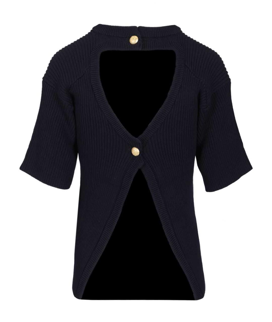 SEAFARER Темно-синий хлопковый джемпер / свитер, фото 2