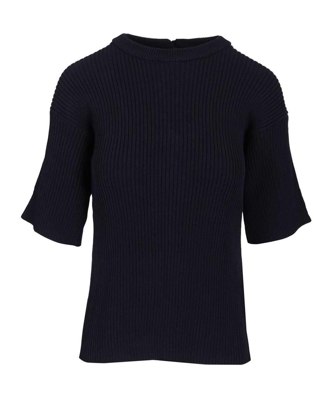 SEAFARER Темно-синий хлопковый джемпер / свитер, фото 1