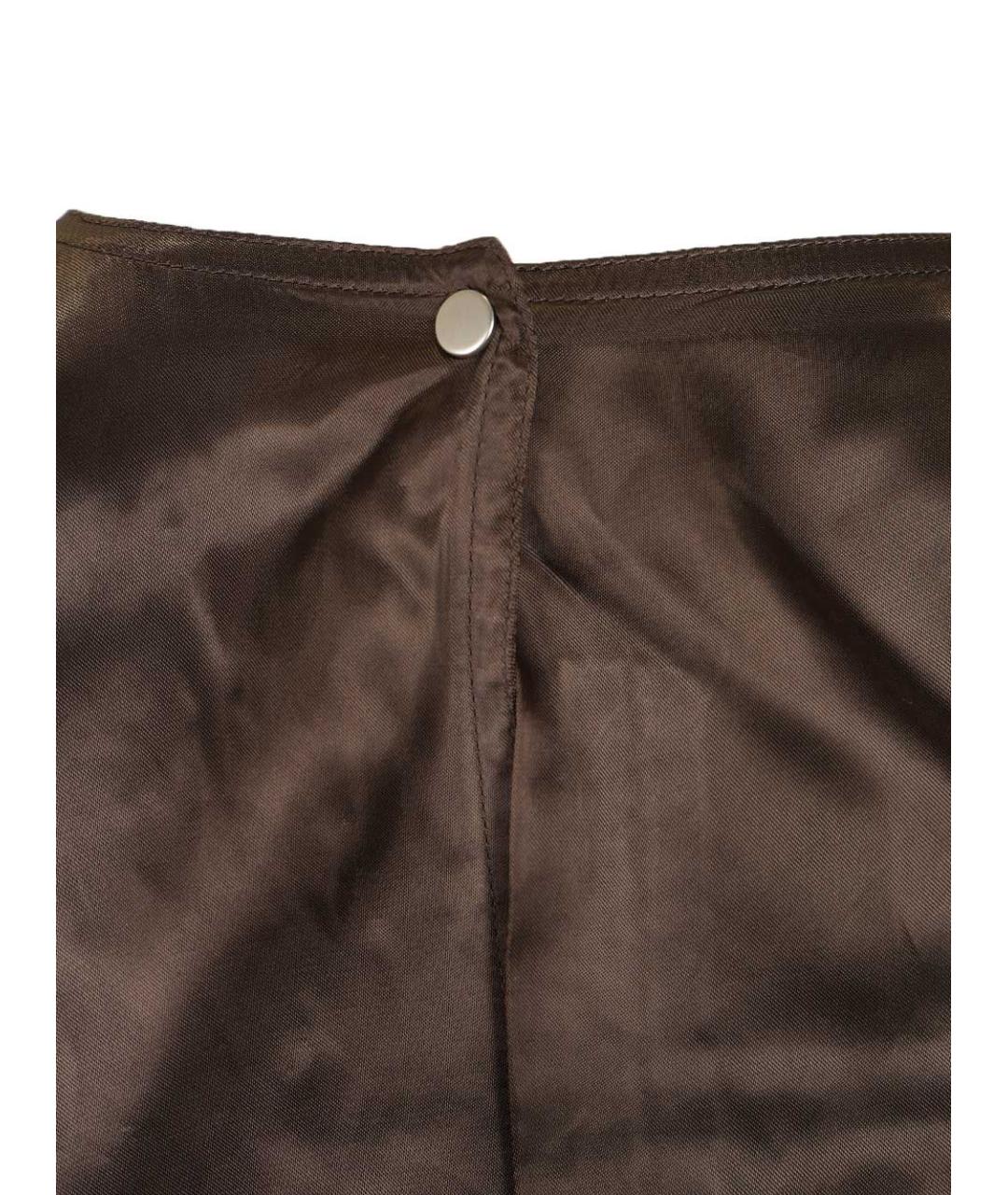 RICK OWENS Коричневый вискозный комбинезон, фото 7