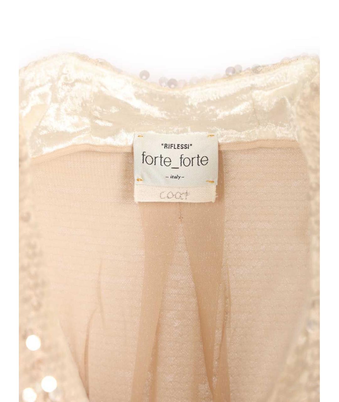 FORTE FORTE Бежевый тренч/плащ, фото 4