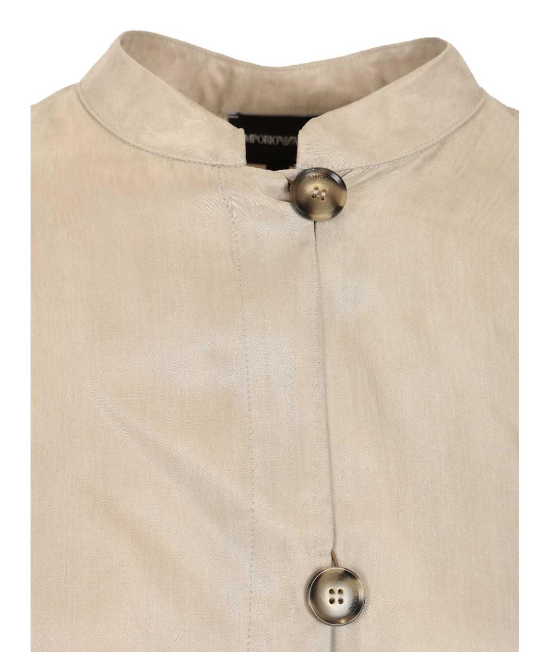 EMPORIO ARMANI Серая рубашка, фото 4