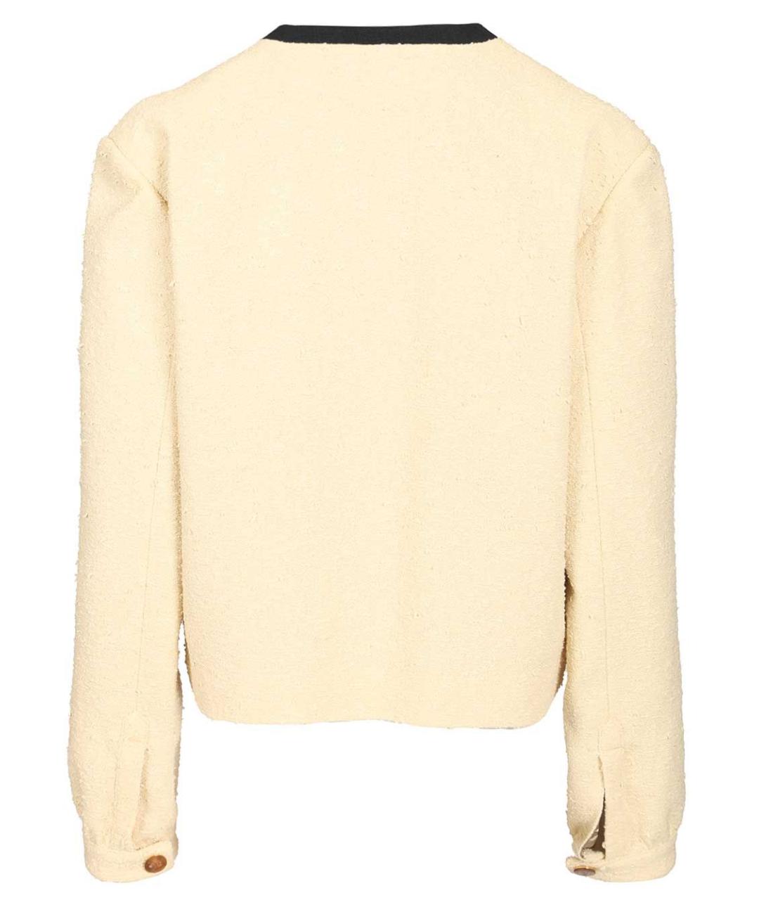 BLAZE MILANO Бежевый хлопковый жакет/пиджак, фото 2