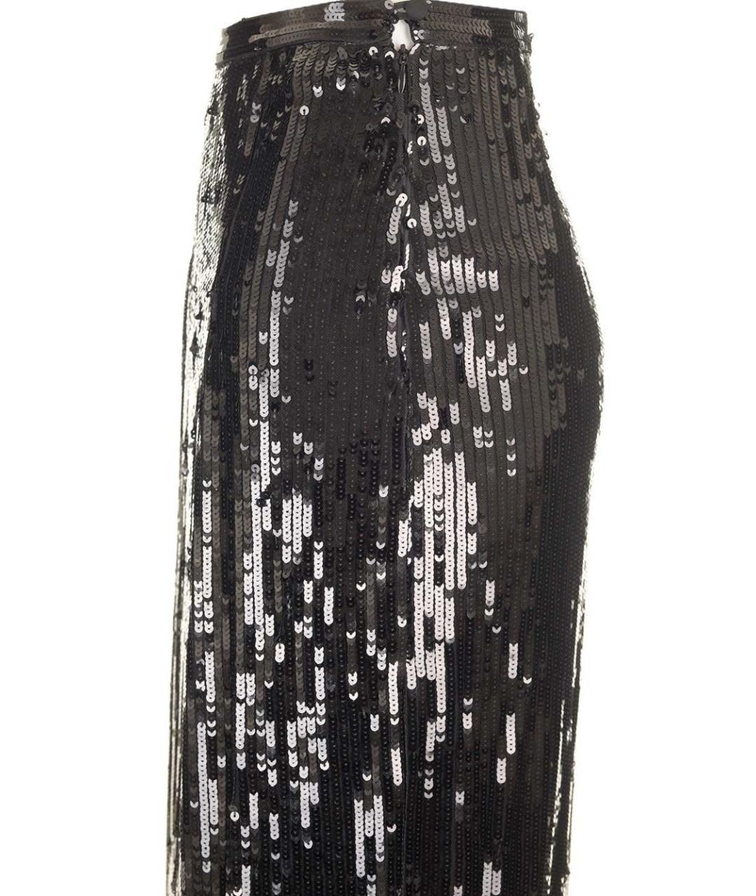 TALLER MARMO Черная юбка миди, фото 4