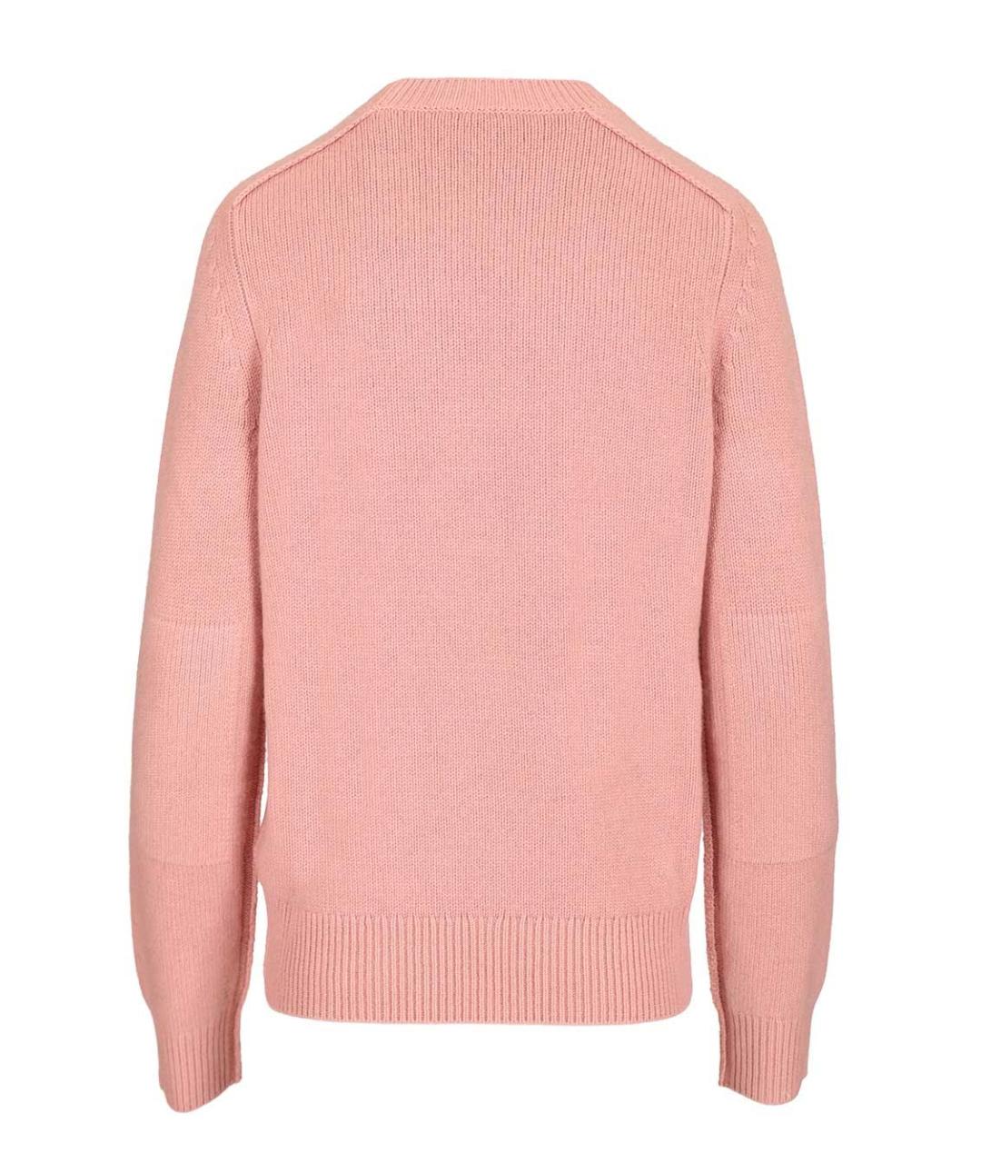 BURBERRY Коралловый кашемировый джемпер / свитер, фото 3