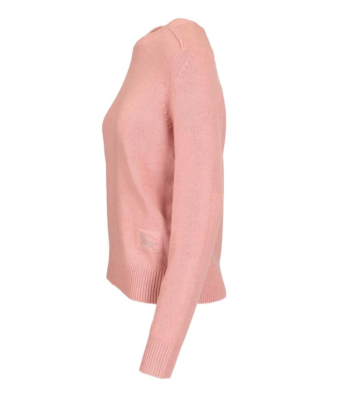 BURBERRY Коралловый кашемировый джемпер / свитер, фото 2