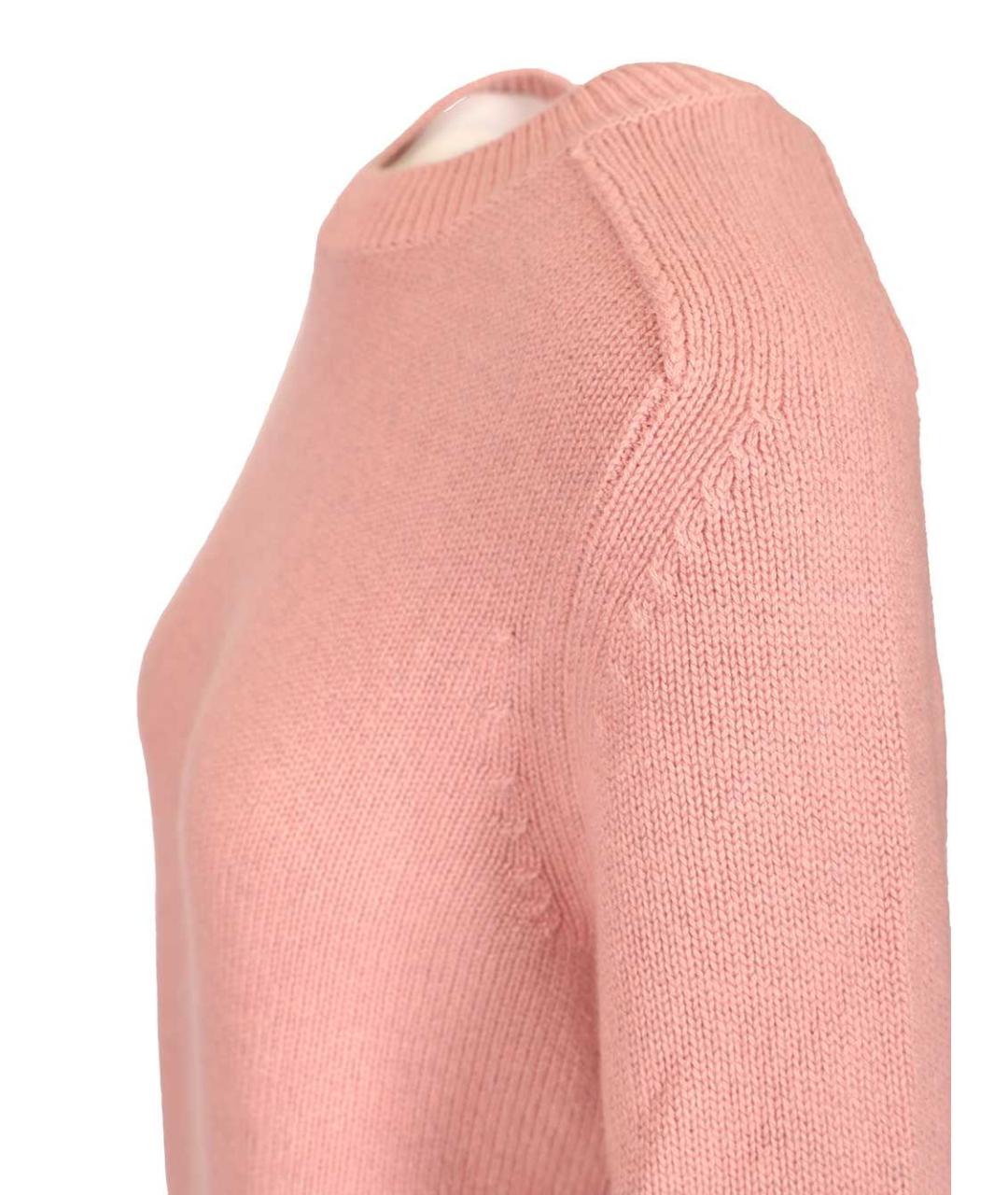 BURBERRY Коралловый кашемировый джемпер / свитер, фото 5