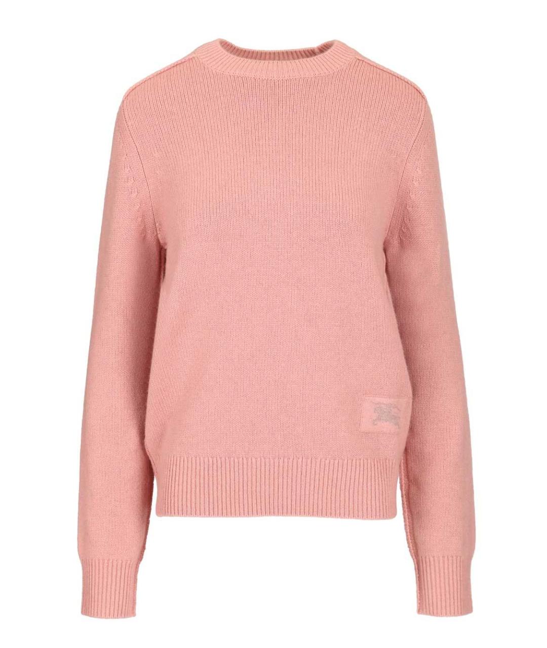 BURBERRY Коралловый кашемировый джемпер / свитер, фото 1