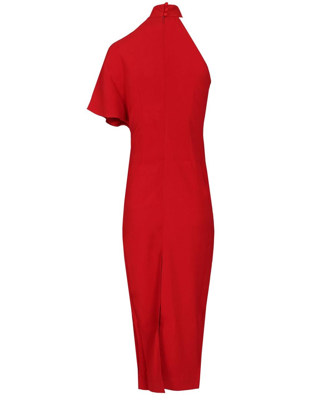 TALLER MARMO Красное ацетатное вечернее платье, фото 2